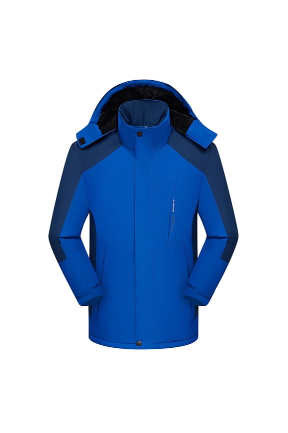 Womens Winter Snow Jacket Mountain Hiking Jacket Windbreaker Rain Coat Plus Size Outdoor Jacket Fleece Lined Down Coat Fall Winter Climbing Ski Warm Jackets