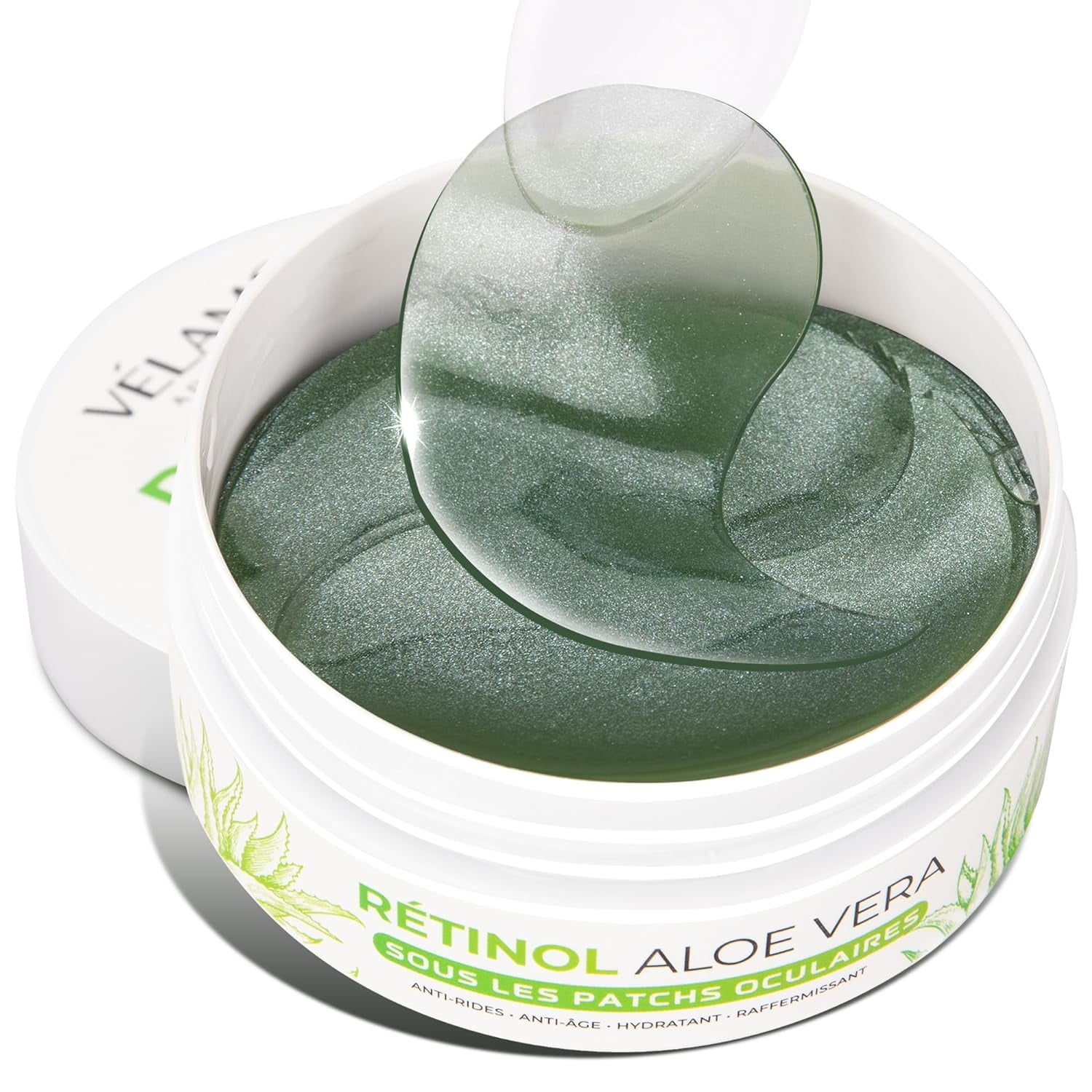 VELAMO ADVANCED Under Eye Patches: Aloe Vera Under Eye Mask for Dark  Circles - Retinol Eye Patches for Wrinkles and Puffiness - Under Eye Bags  Dark ...