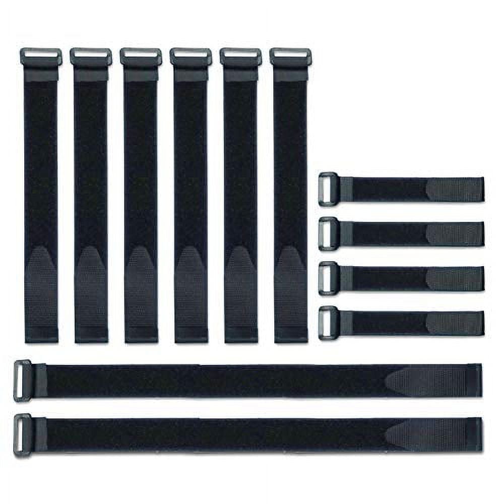 1 x 12 - Black VELCRO® Brand Cinch Straps
