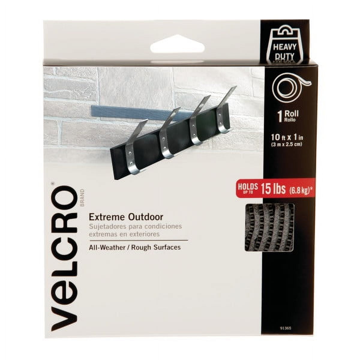 Velcro USA Loop 70/71 TEXACRO Adhesive-Backed Loop-Side ONLY: 3/4 x 75 ft,Black
