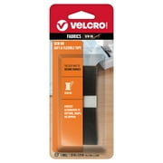VELCRO Brand Sew On Soft and Flexible 30in x 5/8in Roll Black