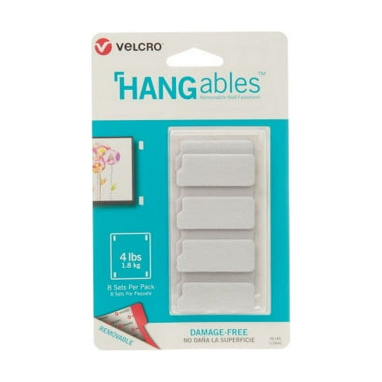 Velcro Brand HANGables Small Plastic Removable Fasteners 2 pk Velcro Brand HANGables Small Plastic Removable Fasteners 2 pk