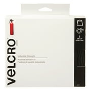VELCRO Brand Hook and Loop Industrial Strength Tape Roll, 15 Feet x 2 Inches, Black
