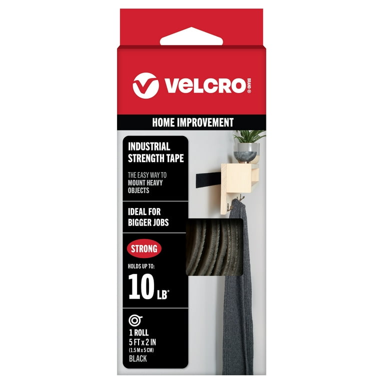VELCRO® Brand Industrial Strength 5ft x 2in Roll. White VELCRO® Brand Industrial Strength 5ft x 2in Roll. White