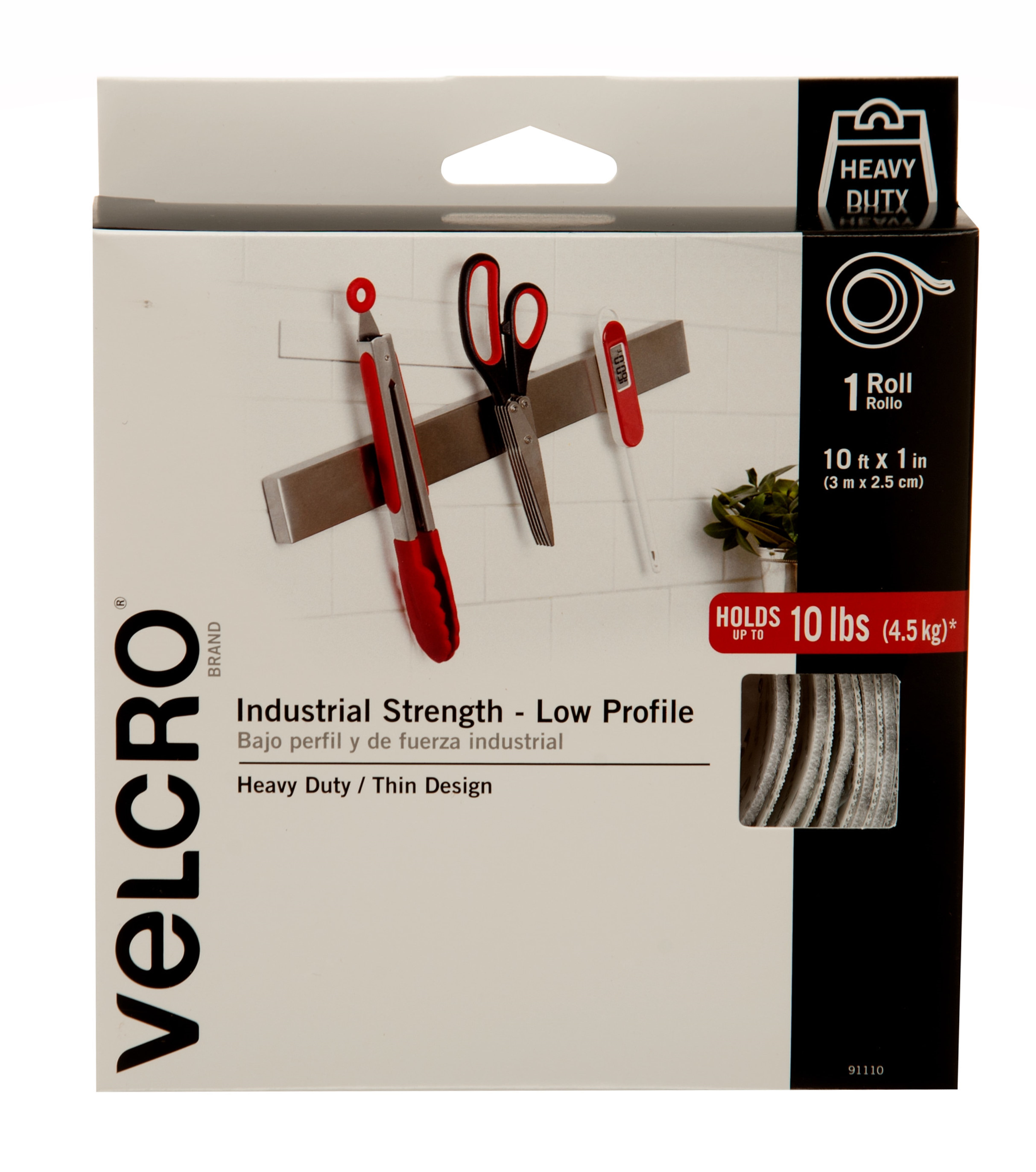 VELCRO Brand 120-in Extreme Outdoor 10Ft X 1In Roll Titanium