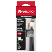 VELCRO Brand Industrial Strength Tape Superior Holding Power on Smooth Surfaces, 4ft x 2in Tape, White
