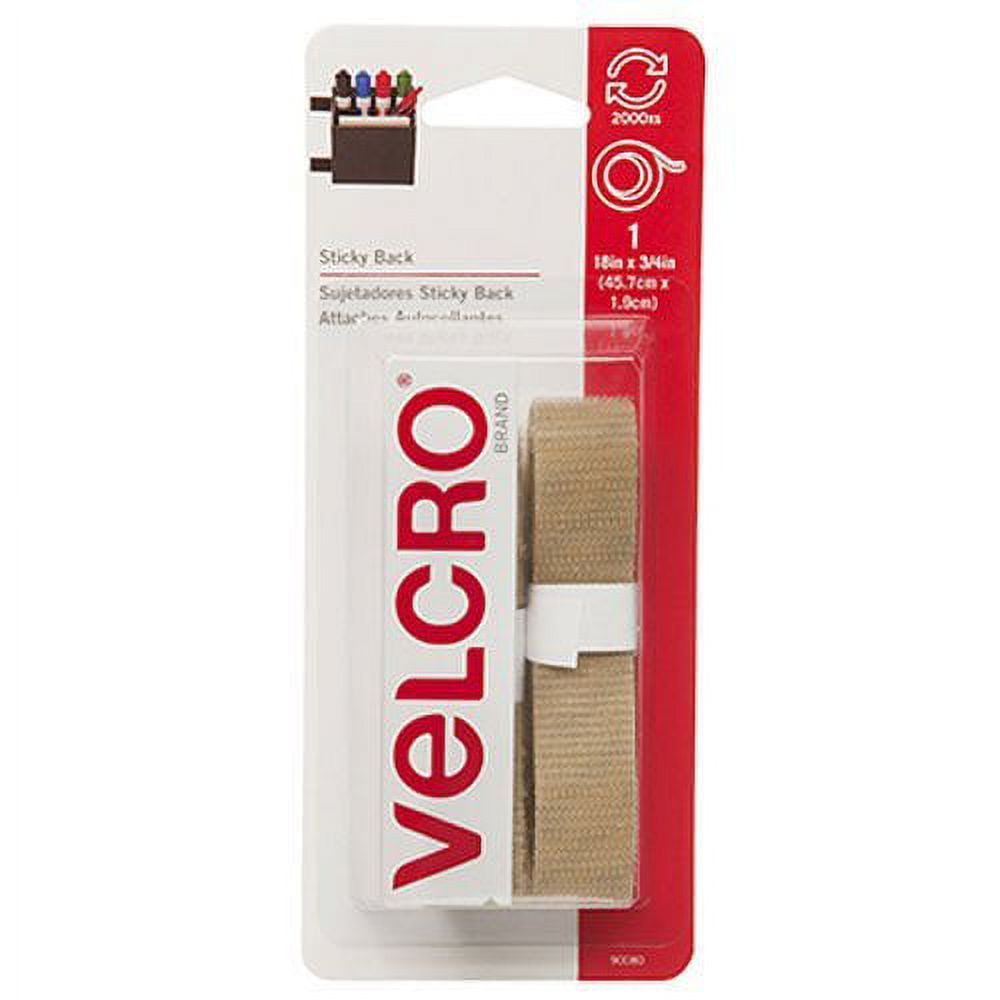 Velcro-18 X 3/4 Tape-Beige
