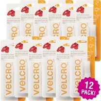 VELCRO® Brand Sticky Back for Fabrics White Rectangle Fastener