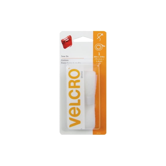 VELCRO® Brand Sew On 30in x 3/4in Roll White