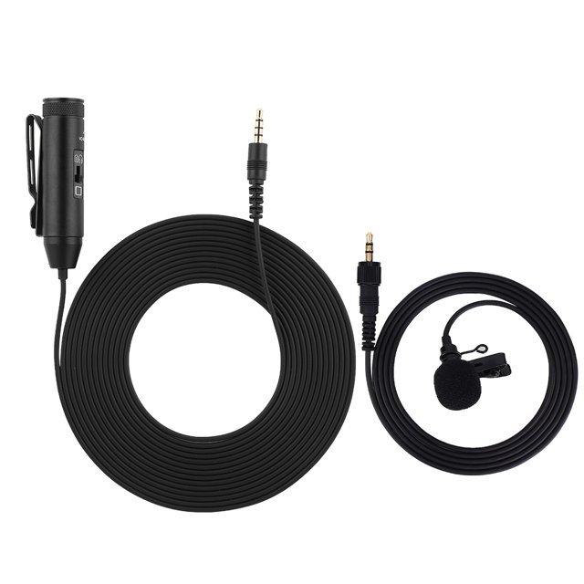 VELEDGE VD M1 Mini Portable Microphone Collar Clip On Mic for Interview