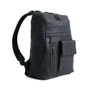 Velez Leather Backpack for Men, Cool Comfort, Black, 1 Piece