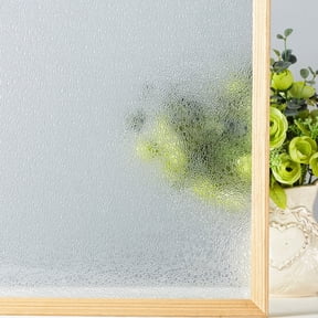 VELIMAX 17.7" x 78.7" Rain Glass Decorative Window Film
