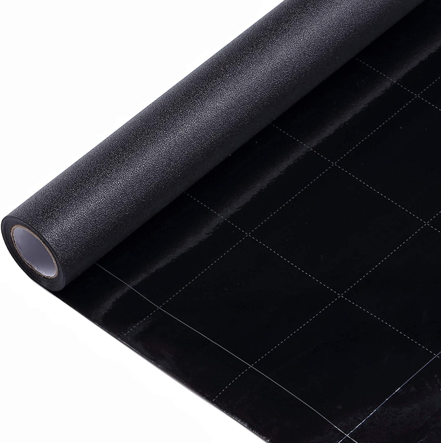 VELIMAX Static Cling Total Blackout Window Film  Black Window Cover
