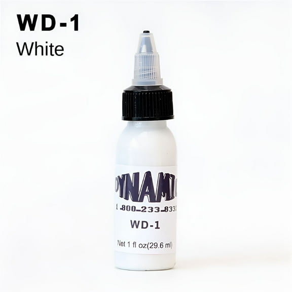 VELIMO 1 Oz High Opacity White Tattoo Ink, Skin-Safe Body Art Pigment for Professional Use & Beginner Practice