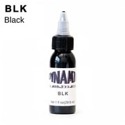 VELIMO 30ml Dynamic Black Tattoo Ink, Professional Body Art Pigment, Fade Resistant for Line Work & Shading