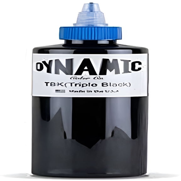 VELIMO 2026 New Triple Black Tattoo Ink 8-Oz for Tattooing, Body Art, Professional Use, Ink Refills, Permanent Ink Application.