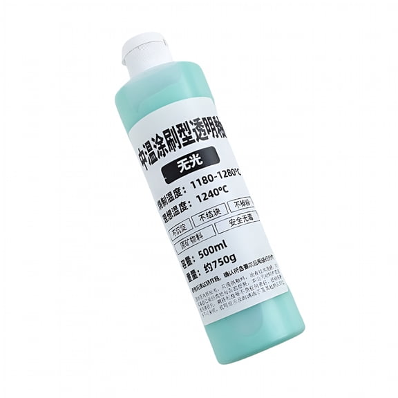 VELIMO Air Dry Clay Glaze,500Ml/16.9Oz Water Resistant Clear Clay Finish High Gloss Finish for Pottery and Ceramic Glazing