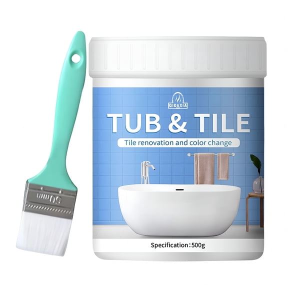 VELIMO Bathroom Tile Paint KitWater Based Quick Dry Bath Refinishing KitBathtub Cover up Kit Water Based for Bathtubs Sinks Countertops Floors