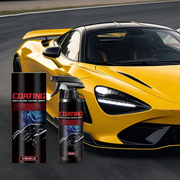 VELIMO Car Coating Spray,Hydrophobic Protection,Brightening,Easy Application,237Ml,Auto Care,Quick Effect Coating Agent for Car