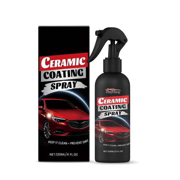 VELIMO Ceramic Coating Spray for Cars Hydrophobic Paint Protectant That Enhances Gloss,Repels Water & Dirt,Easy 1-Step Application on Paint,Glass,Wheels & More