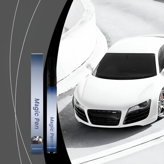 VELIMO Clear Coat Scratch Repair Pen, Magic Touch-Up Applicator for Cars, Quick Fix for All Paint Colors to Restore Shine