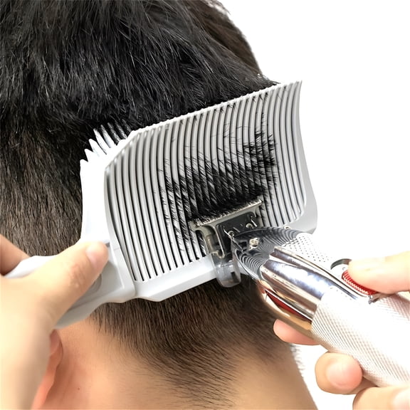 VELIMO Ergonomic Haircut Fade Comb, Professional Barber Styling Tool for Precision
