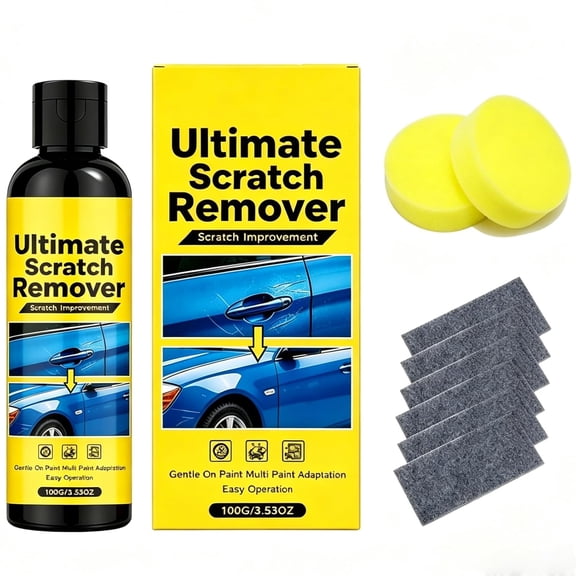 VELIMO Quick Fix Removal Paste for Deep Scratches, Plastic Polish Scratchs Removers, Plastic Polish Scratchs Removers, Car Scratchs Repair Paste Deep Scratch (1Pcs