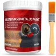 thumbnail image 1 of VELIMO Rust Removal Converter Metallic Paint,100G/300G Water-Based Metal Rust Remover,Rust Remover Converter for Metal,Car Anti Rust Paint Chassis Universal with Brush (300g+Brush,1 Set), 1 of 8