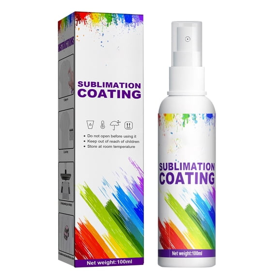 VELIMO Spray for Cotton Shirts,Sublimation Coating Spray for All Fabric,T-Shirts,Canvas,Polyester Fabric,Waterproof Quick Drying,Super Adhesion,Sublimation Spray