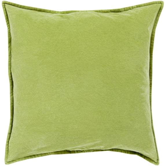 VELIZH Grass Green Pillow, 22"H x 22"W