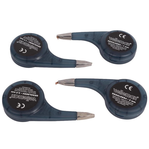 VELLEMAN SA - Desoldering Wick, Pack of 4