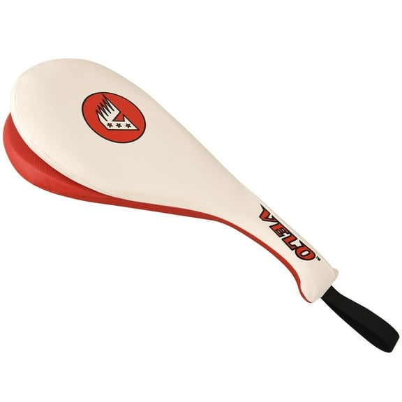 VELO&trade; TAEKWONDO KICK PAD - White Red