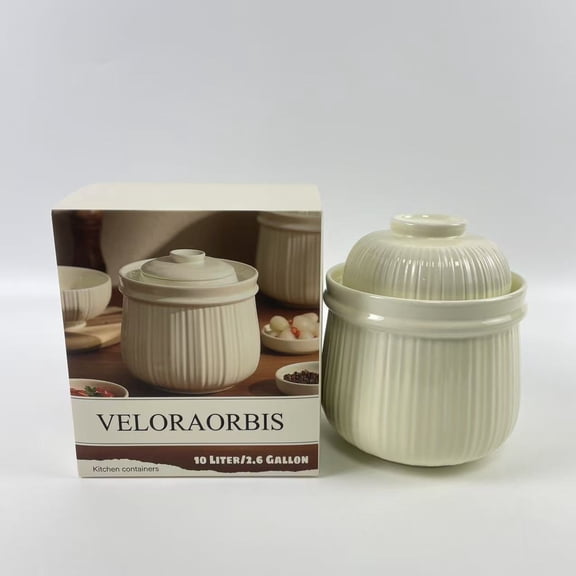 VELORAORBIS Kitchen containers,Ceramic jars with lids, jam and jelly jars with lids, jelly containers, jam, ceramic jars, airtight jars, with lids
