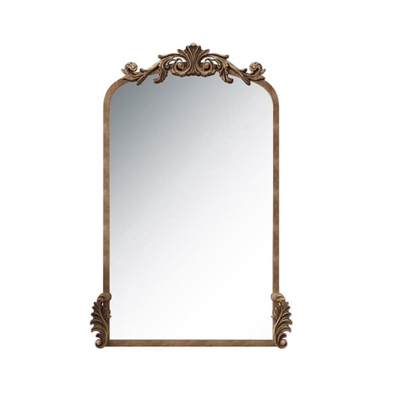 VELOVE Traditional Arch Mirror,Metal Wall Mirror,20" x 29.3"