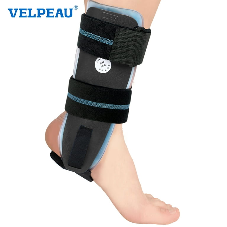 VELPEAU Ankle Brace - Stirrup Ankle Splint - Adjustable Rigid