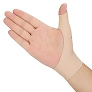 VELPEAU Elastic Thumb Brace Liner (Pair) - Waterproof Soft Compression Sleeve (Small)