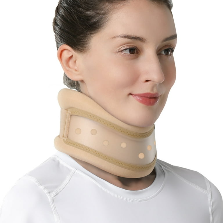 VELPEAU Neck Support Brace - Soft Foam Cervical Collar (Dual-use