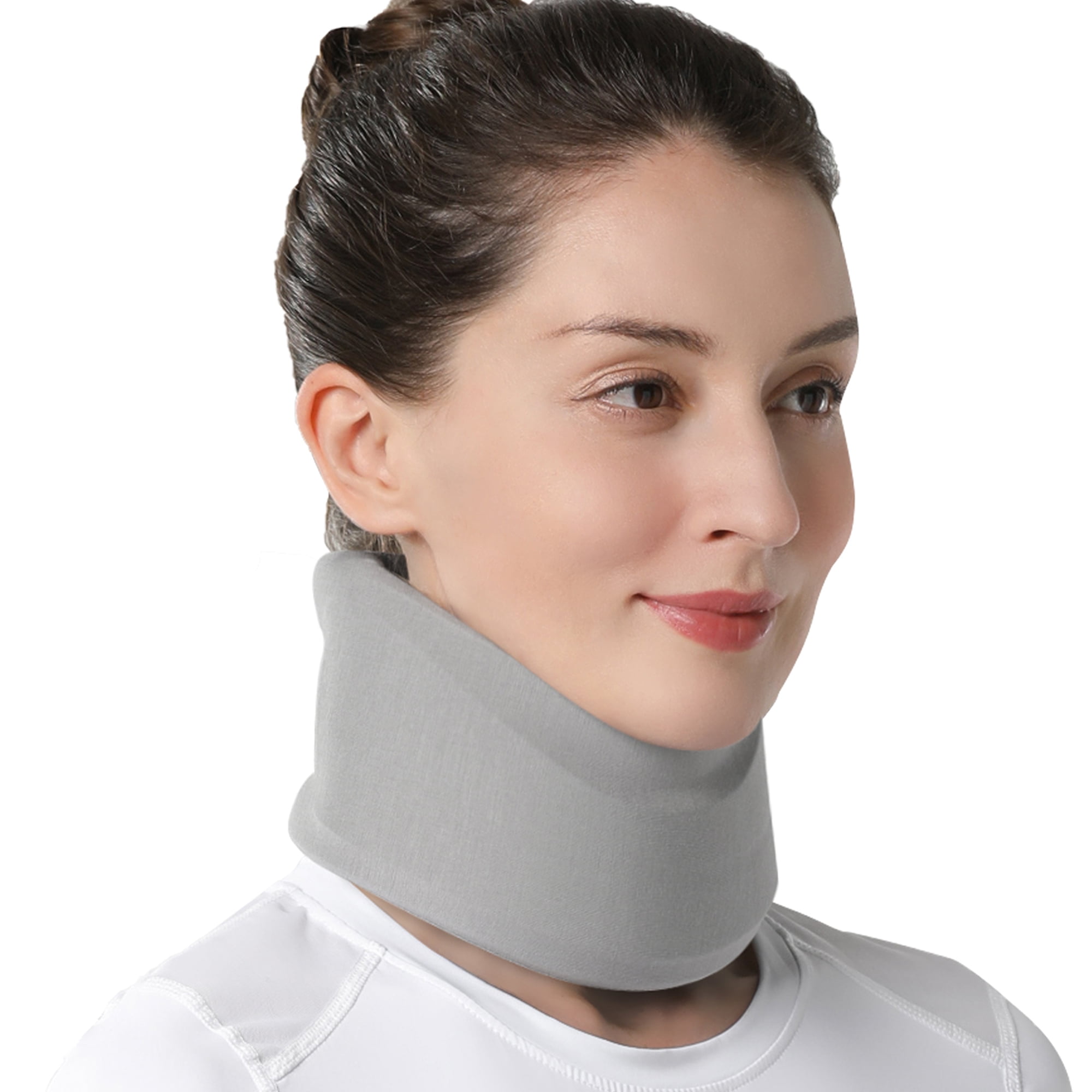 VELPEAU Neck Support Brace for Neck Pain Relief and Sleep (Stabilized, L,  3.5)