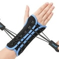 thumbnail image 1 of VELPEAU Quick Wrap Wrist Brace for Carpal Tunnel Relief, Night Sleep Support Immobilizer with Cushioned & Metal Splint for Arthritis, Sprain(Right Hand-Small), 1 of 7