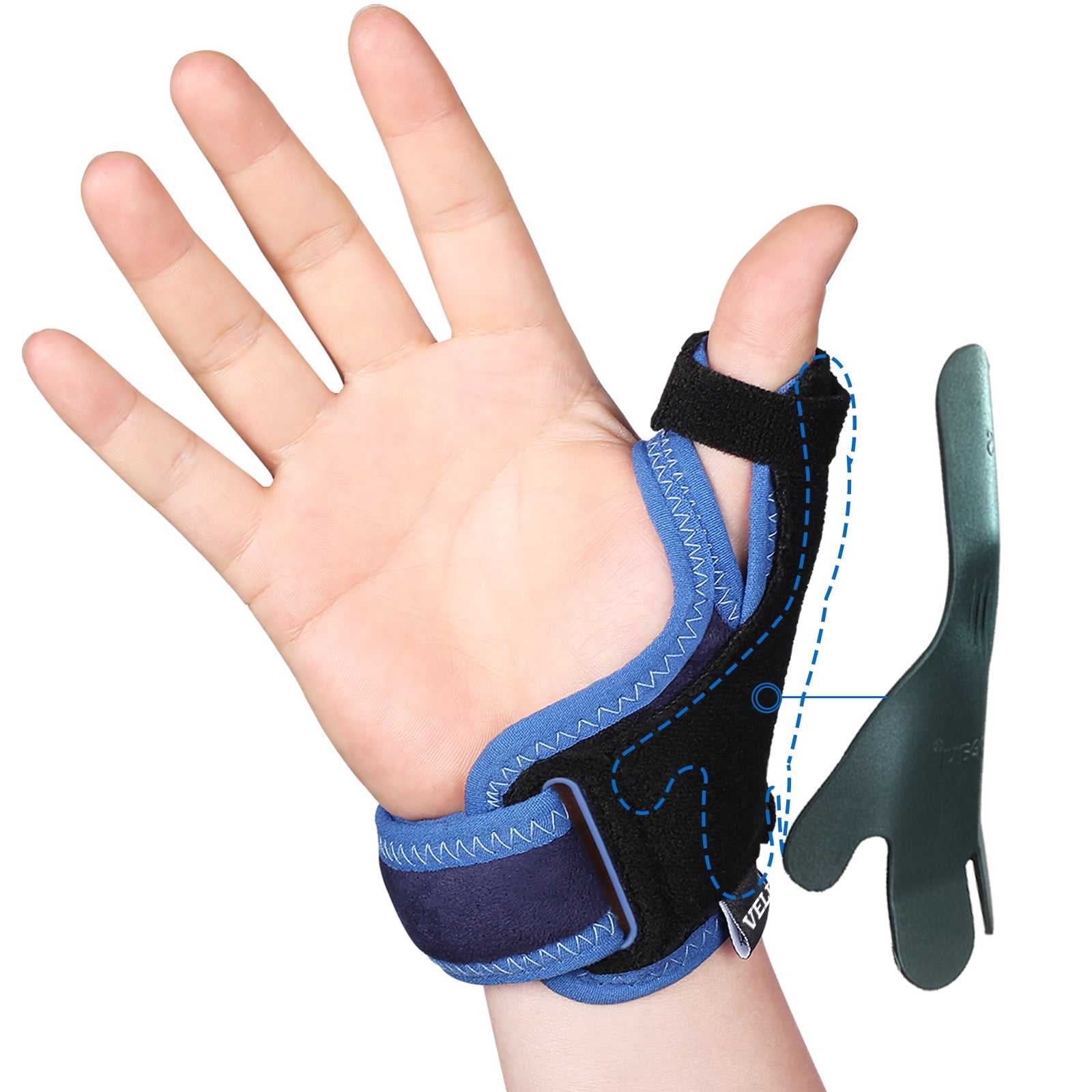 Velpeau Thumb Stabilizer - Right/Left Hand Soft Support