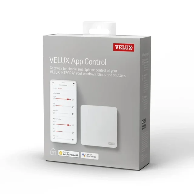 VELUX App Control for Electric & Solar Roof Windows, Blinds, and