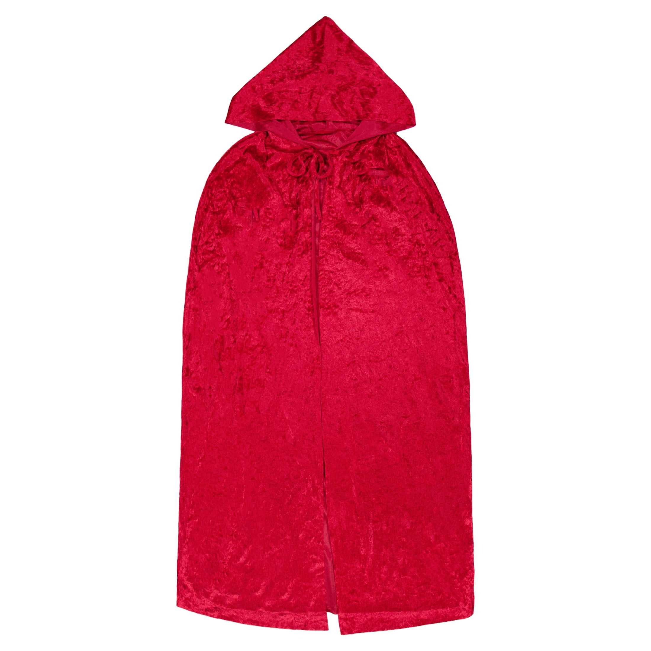 Velvet Cape Costume Accessory for Adults, Red, One Size, Halloween by Way To Celebrate