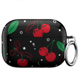 thumbnail image 1 of VELVET CAVIAR Cute Cherry On Top AirPods Pro Case compatible with AirPods Pro 1st / 2nd Generation - Protective Hard Cover with Keychain for Girls & Women, 1 of 1