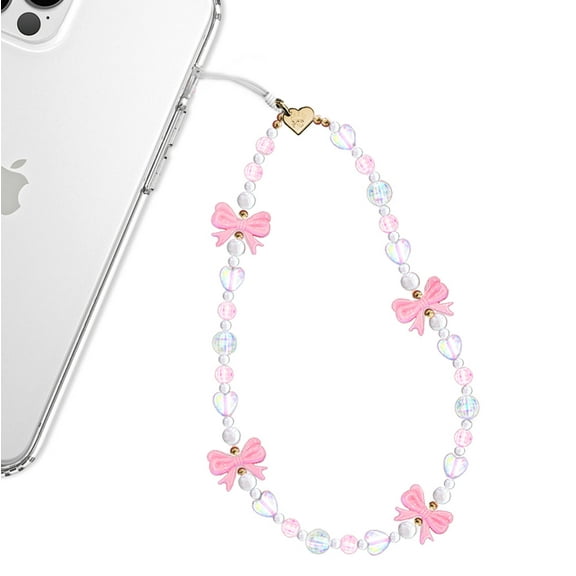 VELVET CAVIAR Phone Charm - Pink Bow