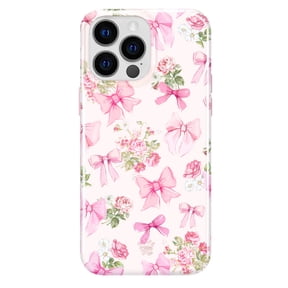 VELVET CAVIAR for Cute iPhone 13 Pro Max Case Compatible with MagSafe - Protective Phone Cases for Women - Posie Pink Bow Floral