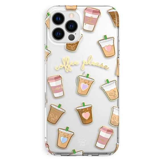 VELVET CAVIAR for iPhone 11 Pro Case - Cute Clear Protective Phone Cases for Women - Coffee First