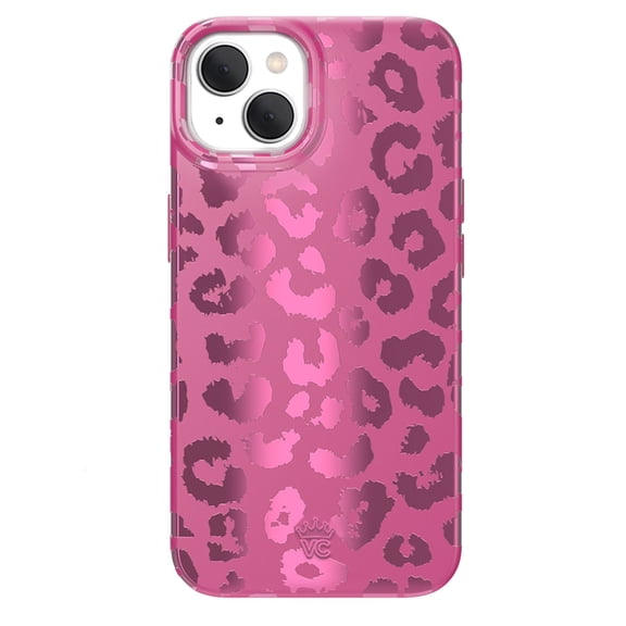 VELVET CAVIAR for iPhone 15 Plus Case Compatible with MagSafe - Cute Protective Phone Cases for Women - Metallic Pink Ruby Leopard Cheetah Print
