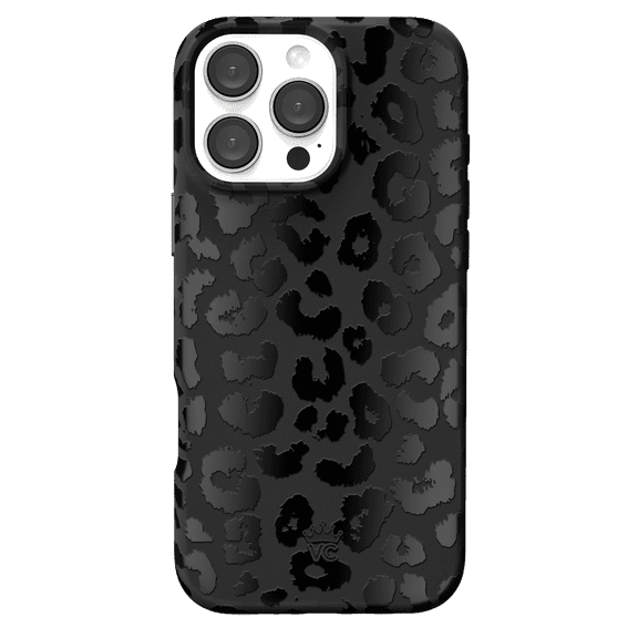 VELVET CAVIAR for iPhone 16 Pro Max Case Leopard - Compatible with MagSafe - Cute Protective Phone Cases for Women - Black Cheetah Print