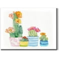 thumbnail image 1 of VELVET Cacti Conglomerate I Wall Art, Premium Gallery Wrapped Canvas Décor, Ready to Hang,Made America Print 20x16inch Framed, 1 of 7