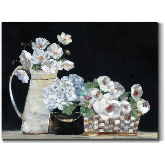 VELVET Country Variety Wall Art, Premium Gallery Wrapped Canvas Décor, Ready to Hang,Made America Print 24x20inch Framed